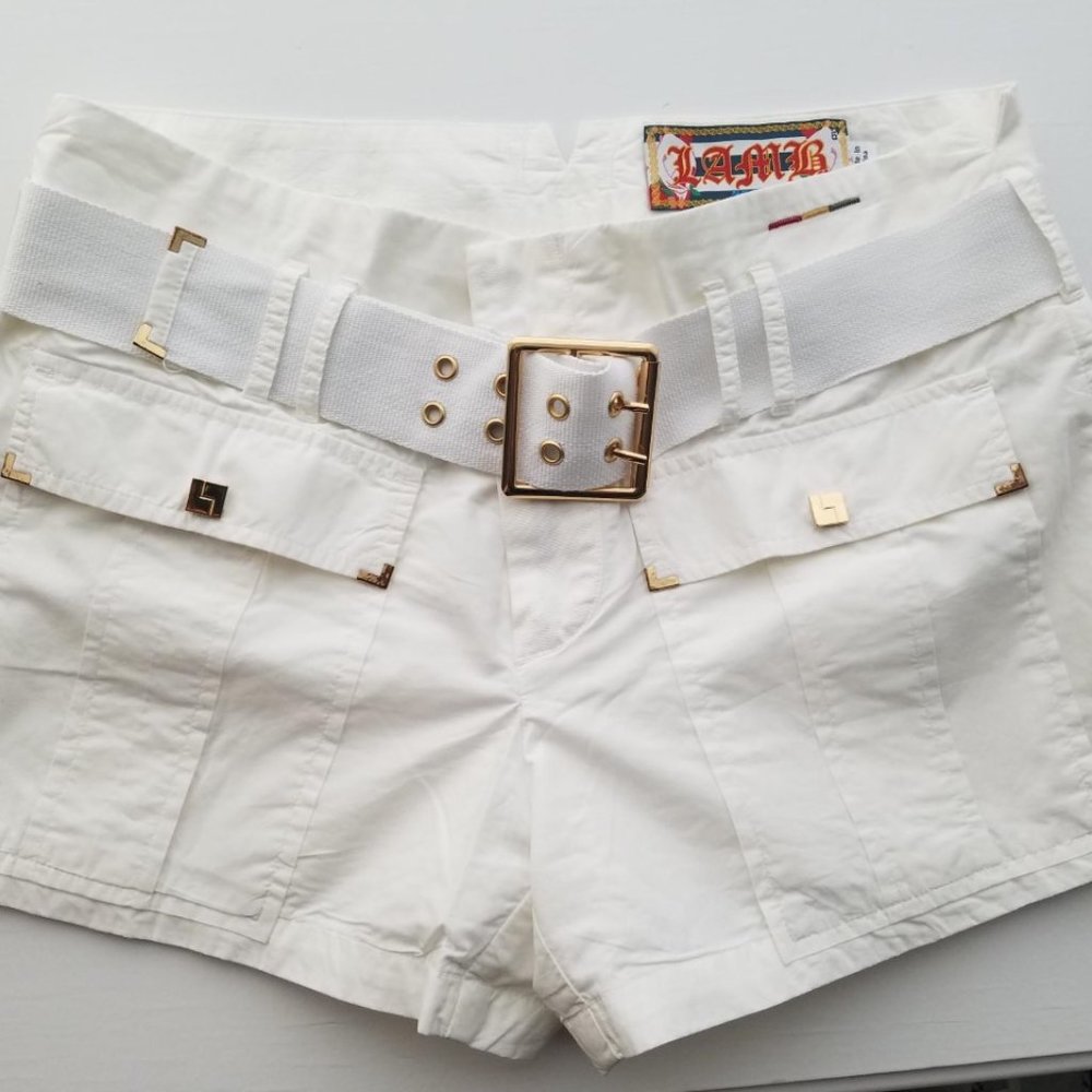 Women's Belted Shorts